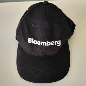 Vintage Bloomberg Ball Cap Hat 90s